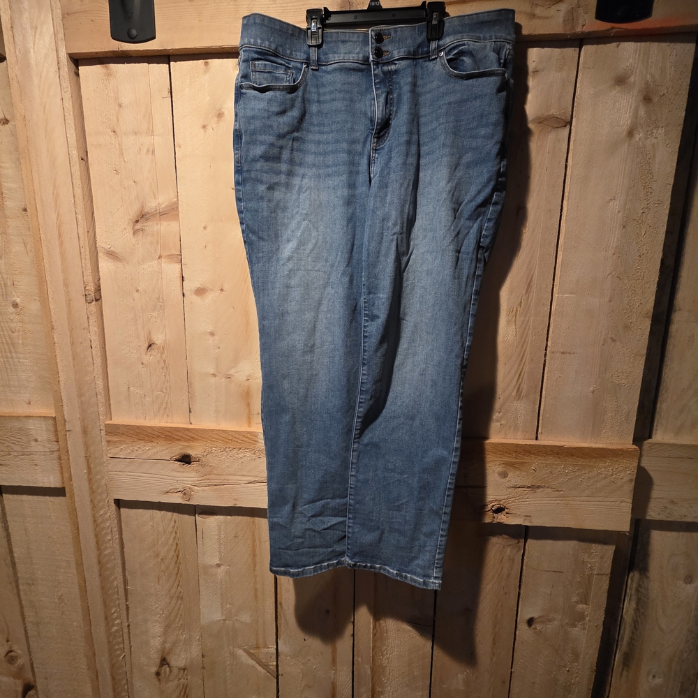 Lane Bryant Blue Straight Leg Jeans
